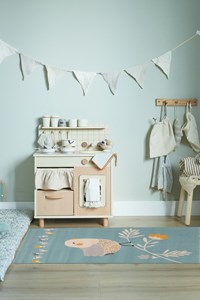 Tapis enfant super doux birdie