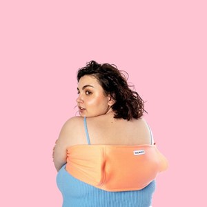 Ceinture bouillotte intégrée saumon