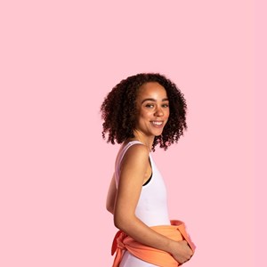 Ceinture bouillotte intégrée saumon