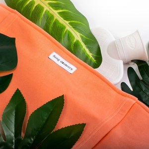 Ceinture bouillotte intégrée saumon