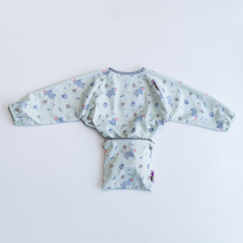 Bavoir cover & catch hippo (TIDY TOT) - Image 1