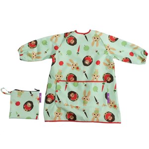 Bavoir tablier vert pistache