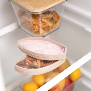 Assiette à ventouse en silicone renard