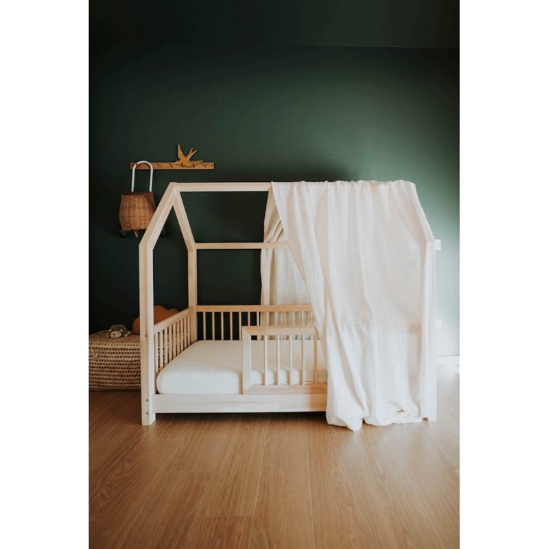 Manufacture des bébés français - Ciel de lit cabane écru