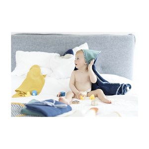 Cape de bain vert eucalyptus