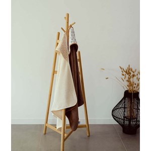 Cape de bain couleur lin