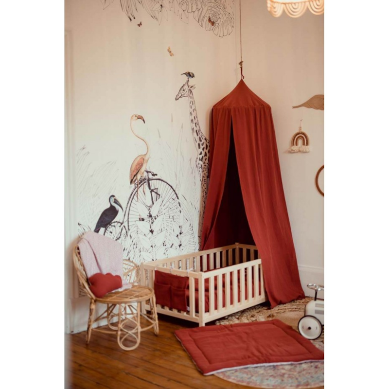 Ciel de lit tomette (Manufacture des bébés français) - Image 2