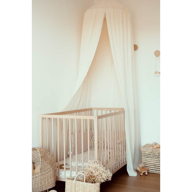 Manufacture des bébés français - Ciel de lit écru