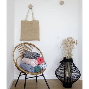 Couverture vert eucalyptus