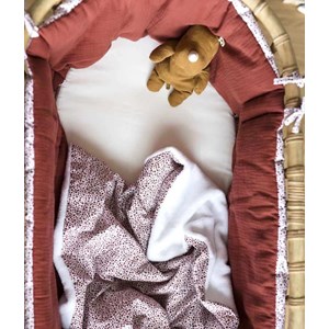 Couverture fleuri tomette