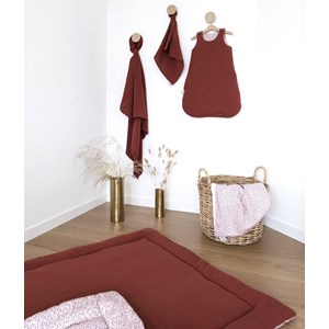 Couverture fleuri tomette