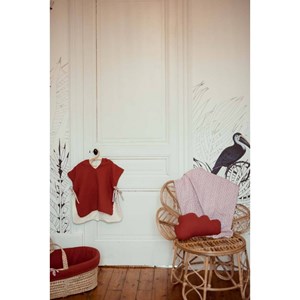 Poncho de bain tomette