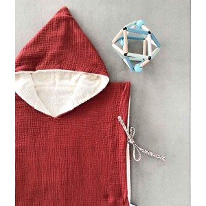 Poncho de bain tomette