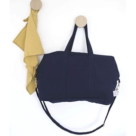 Sac à langer le géant bleu marine