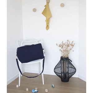 Sac à langer le géant bleu marine