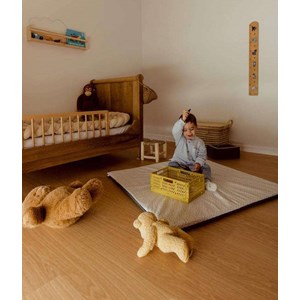 Tapis de motricité carré vert sapin