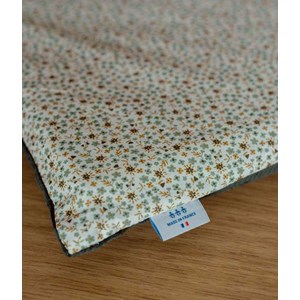 Tapis de motricité carré vert sapin