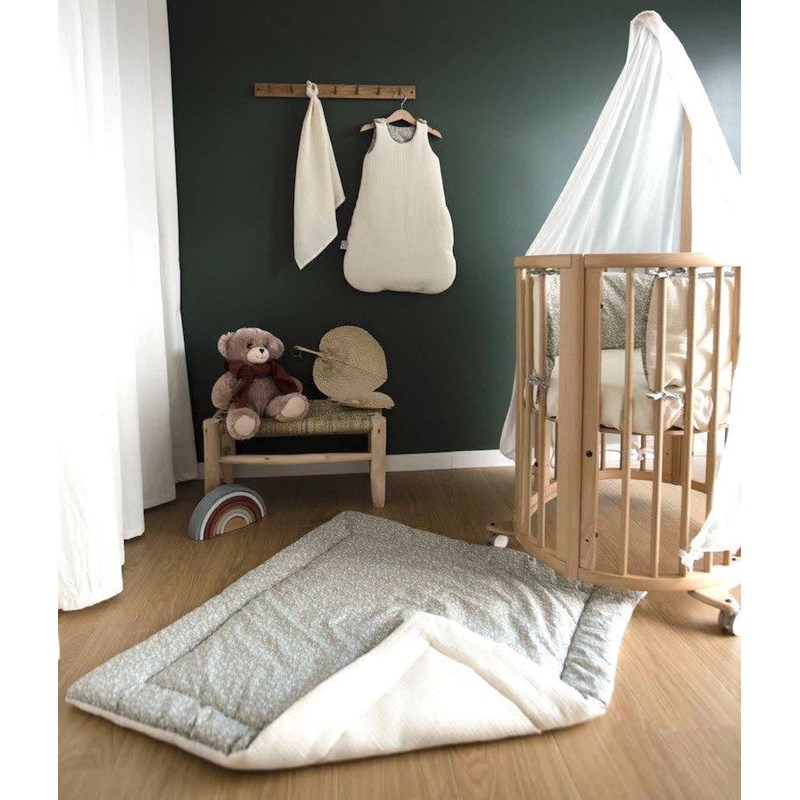 Manufacture des bébés français - Tapis de jeux écru