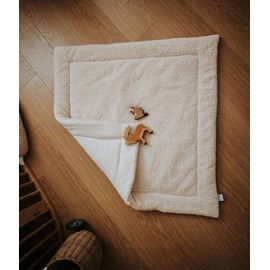 Tapis de jeux moumoute écru