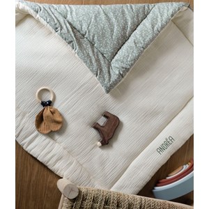 Tapis de jeux moumoute écru