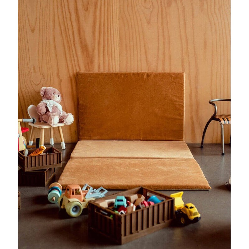 Manufacture des bébés français - Tapis de motricité camel