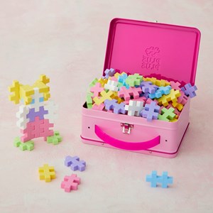 Valisette 70 pièces pastel plus plus big