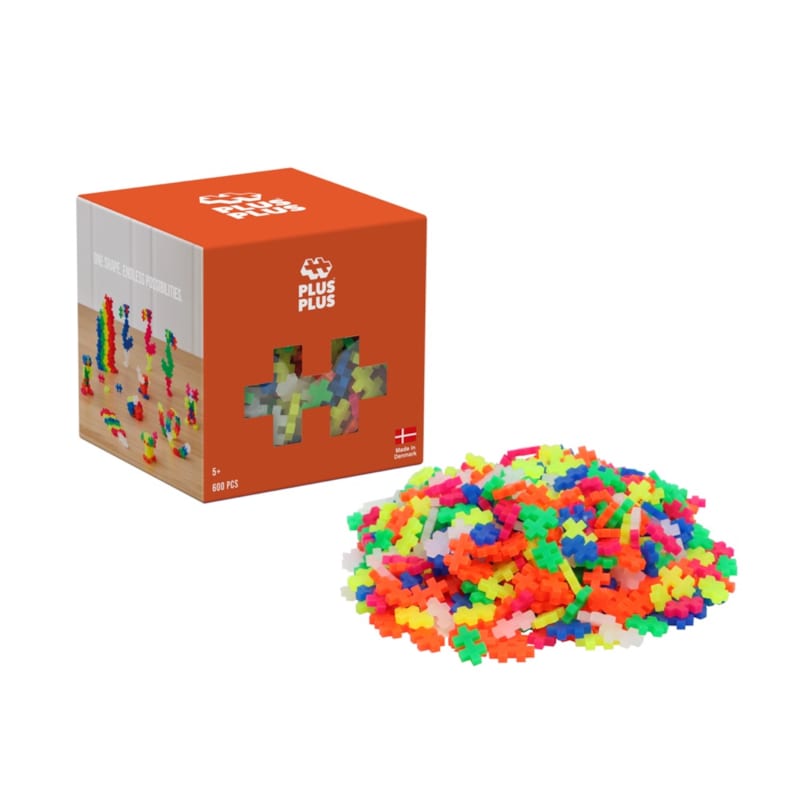 Plus-plus box mini neon 600 pcs PP3311
