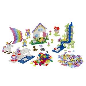 Kit découverte pastel 1200 pcs plus plus