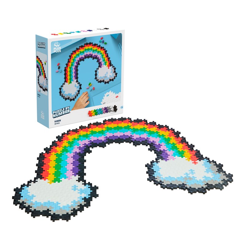 Plus Plus - Puzzle l'arc en ciel 500 pcs plus plus