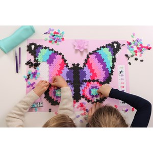 Puzzle papillon 800 pcs plus plus