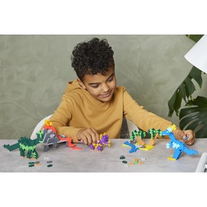 Kit dinosaures 600 pcs plus plus