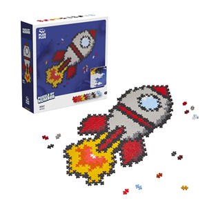 Puzzle fusée 500 pcs plus plus