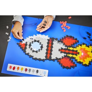 Puzzle fusée 500 pcs plus plus