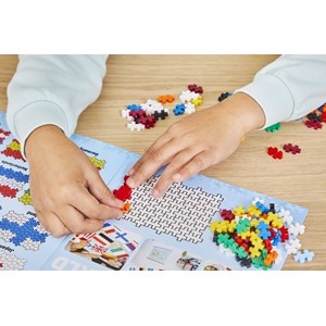 Kit découverte drapeau 700 pcs plus plus