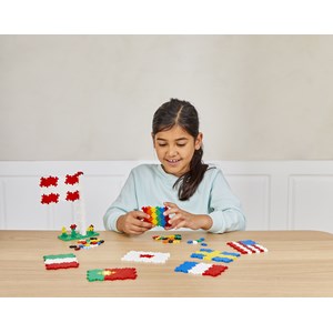 Kit découverte drapeau 700 pcs plus plus