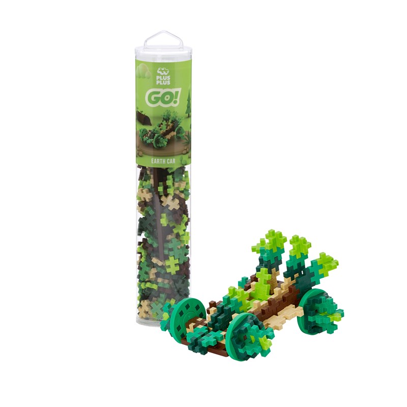 Plus Plus - Tube voiture camouflage 200pcs plus plus