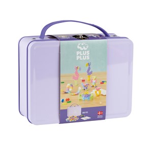 Valisette métal pastel 600pcs plus plus