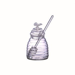 Mini pot à miel avec cuillère 110 ml