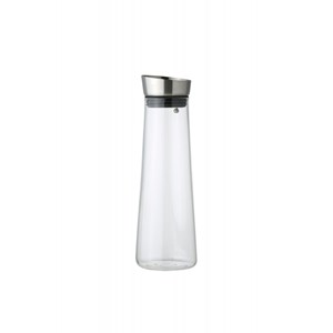 Pichet en verre bouchon métal 1.2l