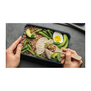 Lunchbox 1 compartiment - bleu marine