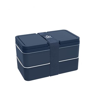 Lunchbox avec poignées - bleu marine