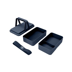 Lunchbox avec poignées - bleu marine