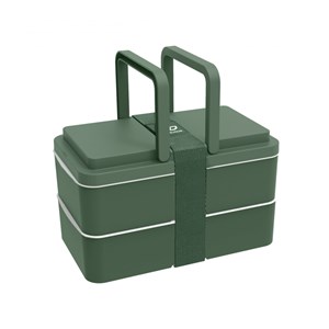 Lunchbox avec poignées - vert