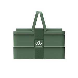 Lunchbox avec poignées - vert