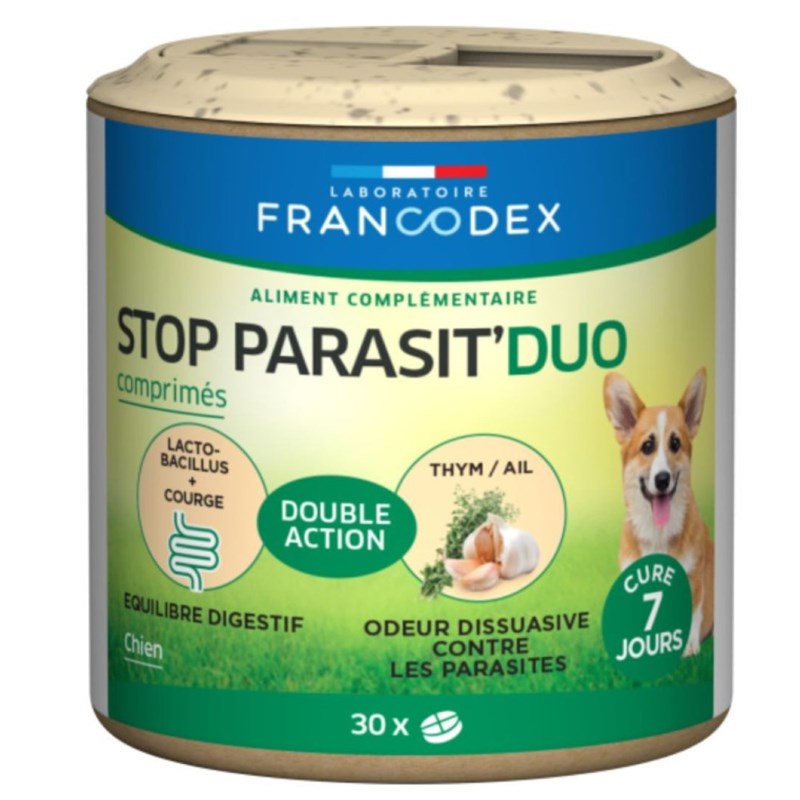 Francodex - Anti parasite 30 comprimés pour chiot e