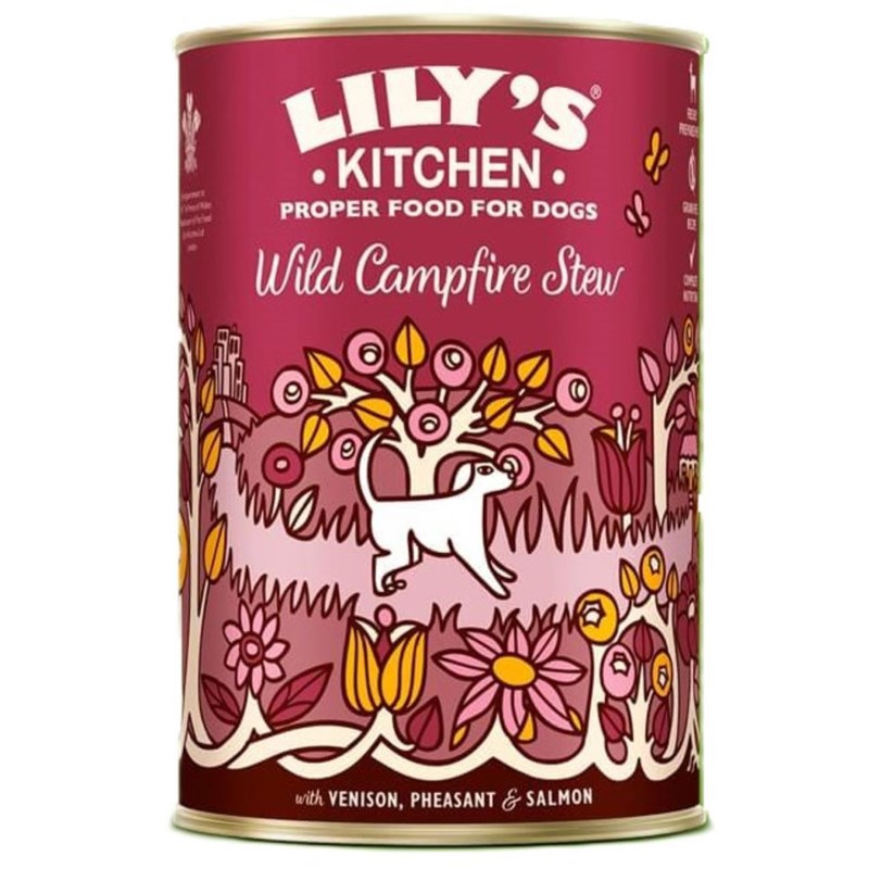 Purina - Pâtée pour chien au gibier. 400g wild c