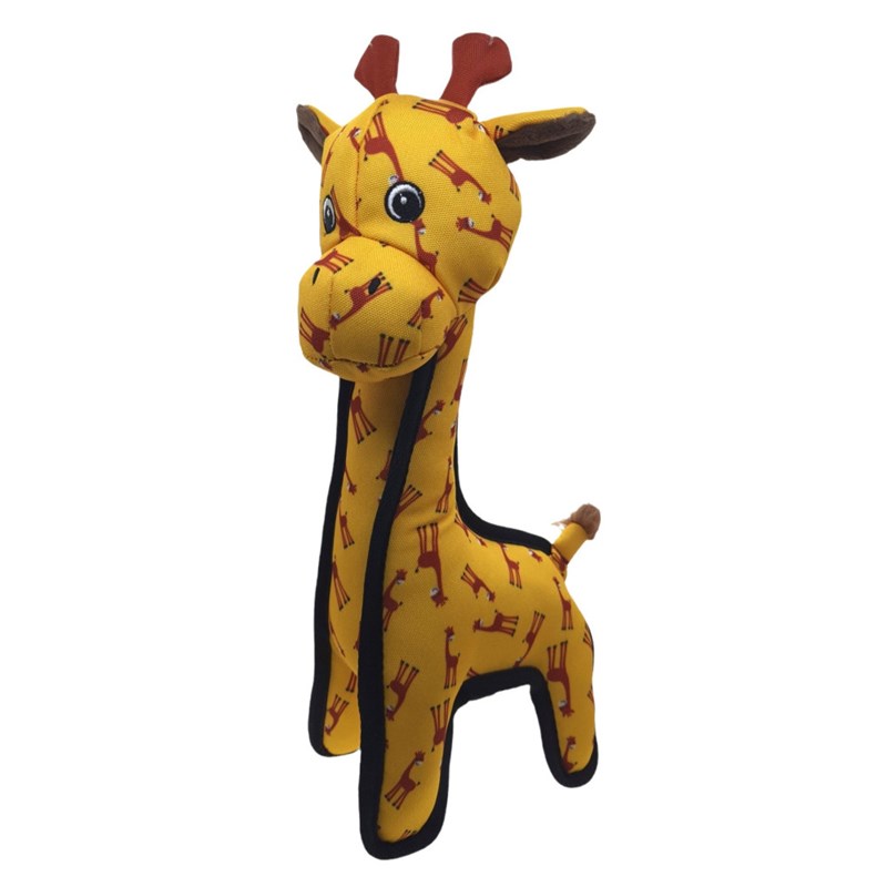 Animallparadise - Jouet strong stuff girafe jaune 35 cm,