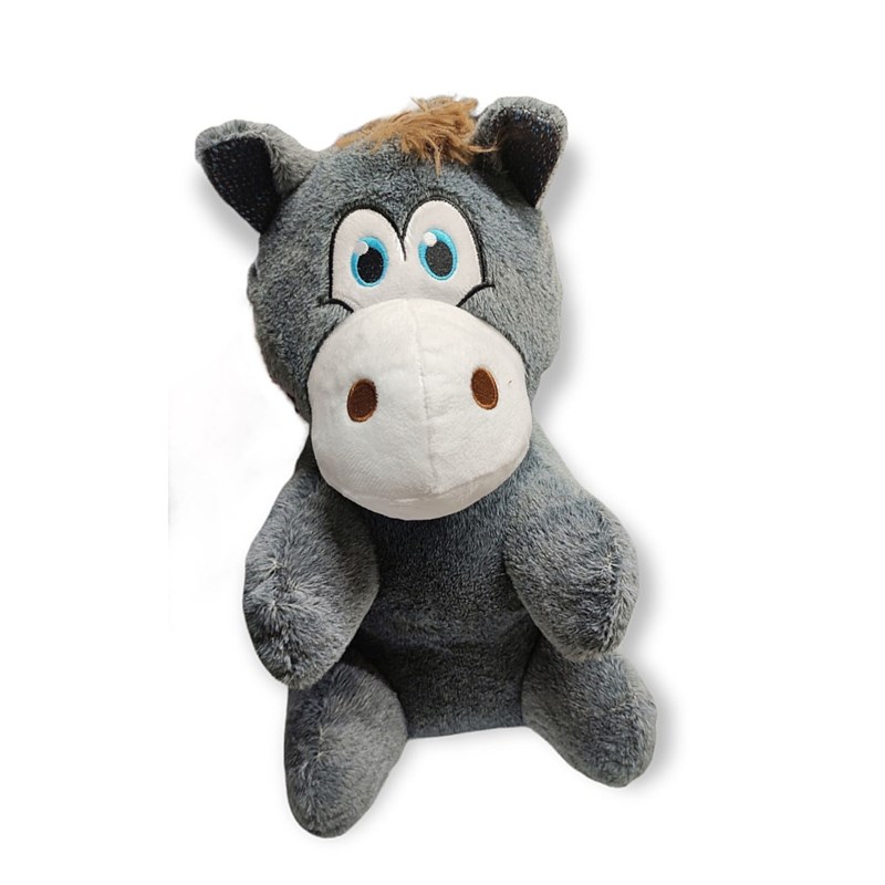 Flamingo - Peluche henny ane gris h40 cm pour chie