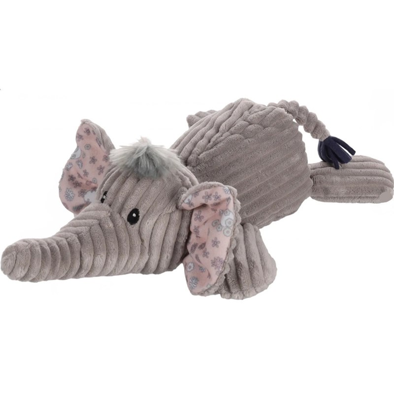 Flamingo - Peluche l'éléphant fanto gris 36 cm pou