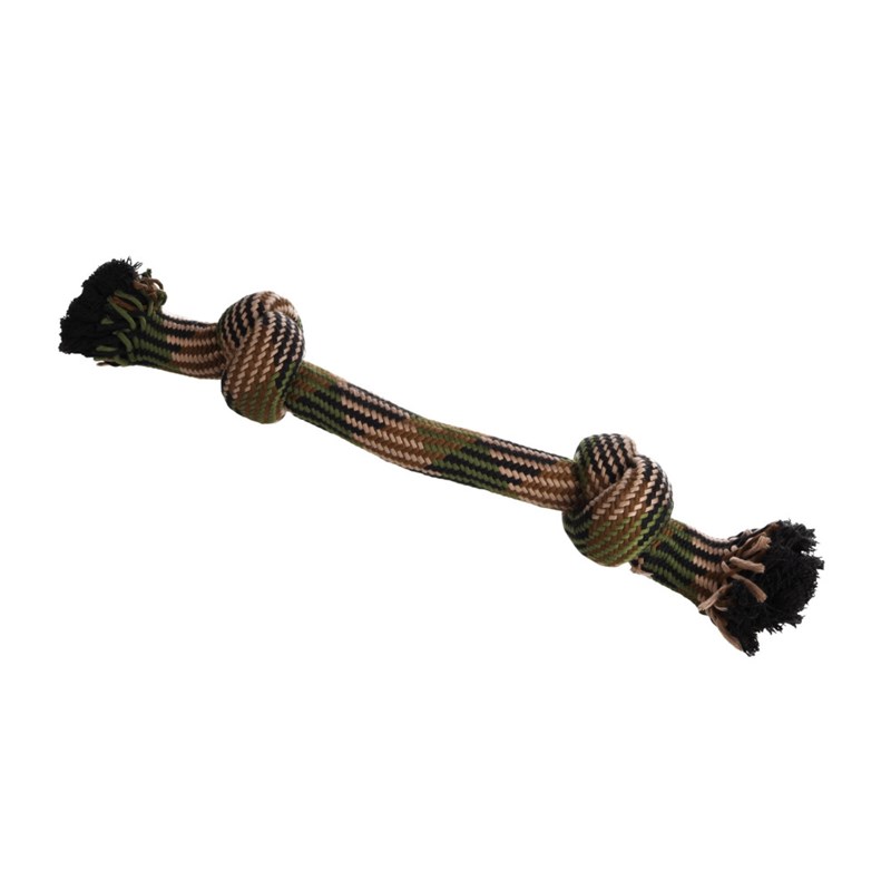 Flamingo - Jouet corde avec 2 nœuds camouflage ø 1